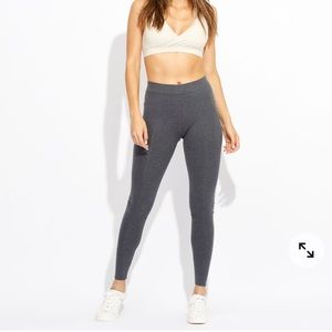 NWT Pact Leggings Heather Charcoal